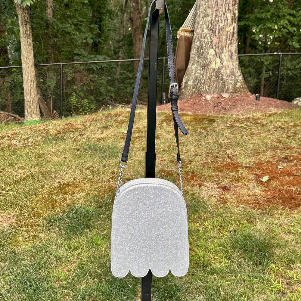 Mad Engine 2023 Silver Glitter Ghost Crossbody Pu… - image 6